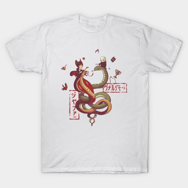 Dancing Snakes T-Shirt by Harantula
